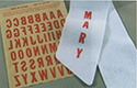 Confirmation Scarf Letters, Red Or White?