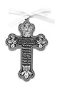 Crib Medal-Cross, Angel