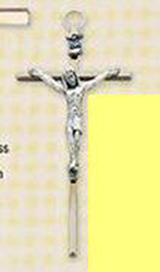 Crucifix-  4", Baby Boy (Blue)