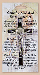 Crucifix-  5", St Benedict