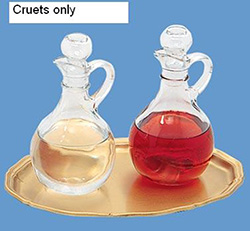 Cruets with Stopper (no Tray) -10 Ounce