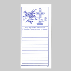 Envelope-All Souls, English