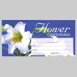 Envelope-Easter Flower, English