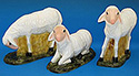 Figure Only-Sheep, 3 Pc Set