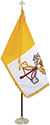Flag Only-Papal 3 X 5 Ft