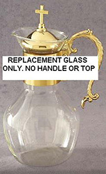 Flagon-Replacement Glass Only