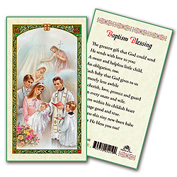 Holy Card-Baptism