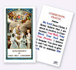 Holy Card-Communion