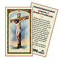 Holy Card-Crucifix
