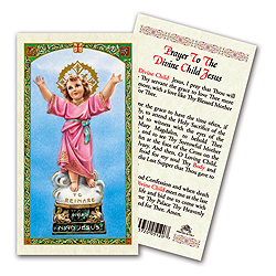 Holy Card-Divine Child