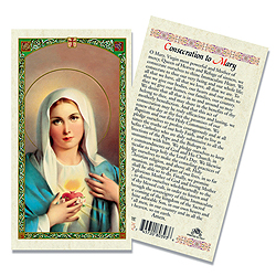 Holy Card-Immaculate Heart