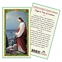 Holy Card-Jesus And Bethlehem
