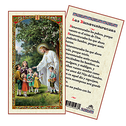 Holy Card-Jesus with Children