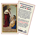 Holy Card-Jesus Healing
