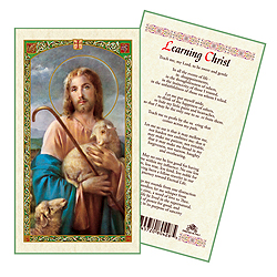 Holy Card-Jesus Lost Lamb