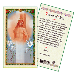 Holy Card-Jesus On Cross