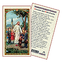 Holy Card-Jesus With Children