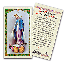 Holy Card-Miraculous Medal