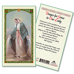 Holy Card-Lady Of Grace