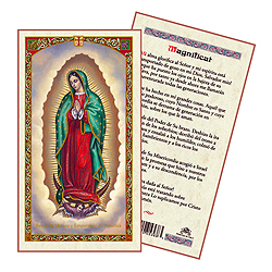 Holy Card-Lady Of Guadalupe, Magnificat