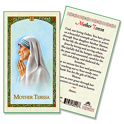 Holy Card-Mother Teresa