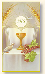 Holy Card-Printed, Communion