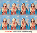 Holy Card-Printed, Immaculate Heart