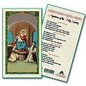 Holy Card-Rosary Mysteries