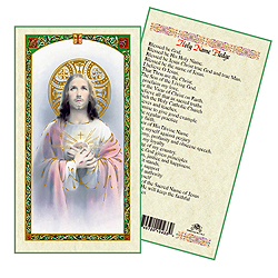 Holy Card-Sacred Heart