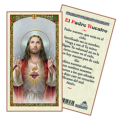 Holy Card-Sagrado Corazon