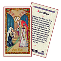 Holy Card-San Blas
