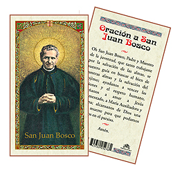 Holy Card-San Juan Bosco