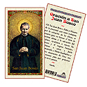 Holy Card-San Juan Bosco