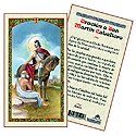 Holy Card-San Martin Caballero