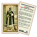 Holy Card-San Martin De Porres
