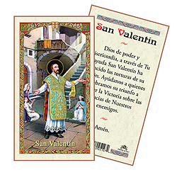 Holy Card-San Valentin