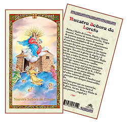 Holy Card-Senora De Loretto