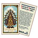 Holy Card-Senora De Lujan