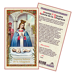 Holy Card-Senora La Altagracia