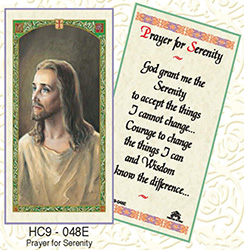 Holy Card-Serenity Prayer