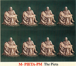 Holy Card-Sheet,  Pieta