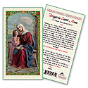 Holy Card-St Anne