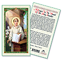 Holy Card-St Bernard