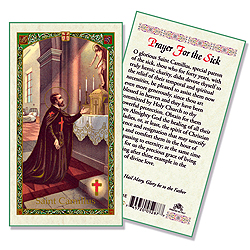 Holy Card-St Camillus