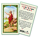 Holy Card-St John The Baptist