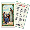 Holy Card-St Monica