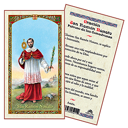 Holy Card-St Raymond Nonatus