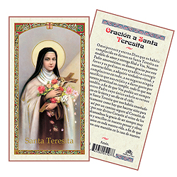 Holy Card-St Therese