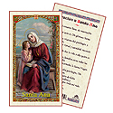 Holy Card-Sta Anna