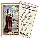 Holy Card-Sta Clara De Asis